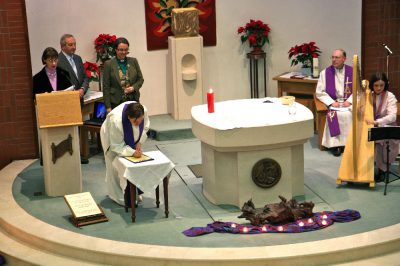 Church representatives sign a letter to Minister Phil Hogan